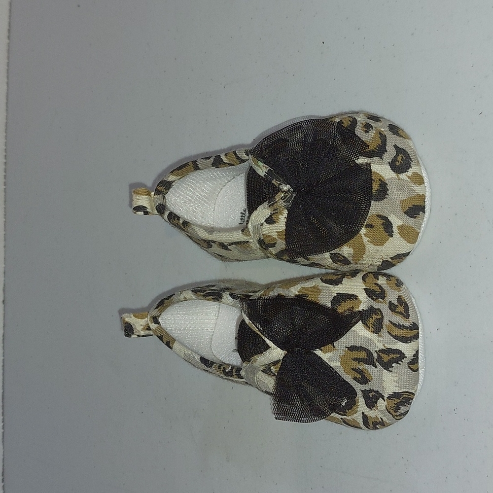Baby 'Little Beginning' Animal Print Shoes size 6-9mths